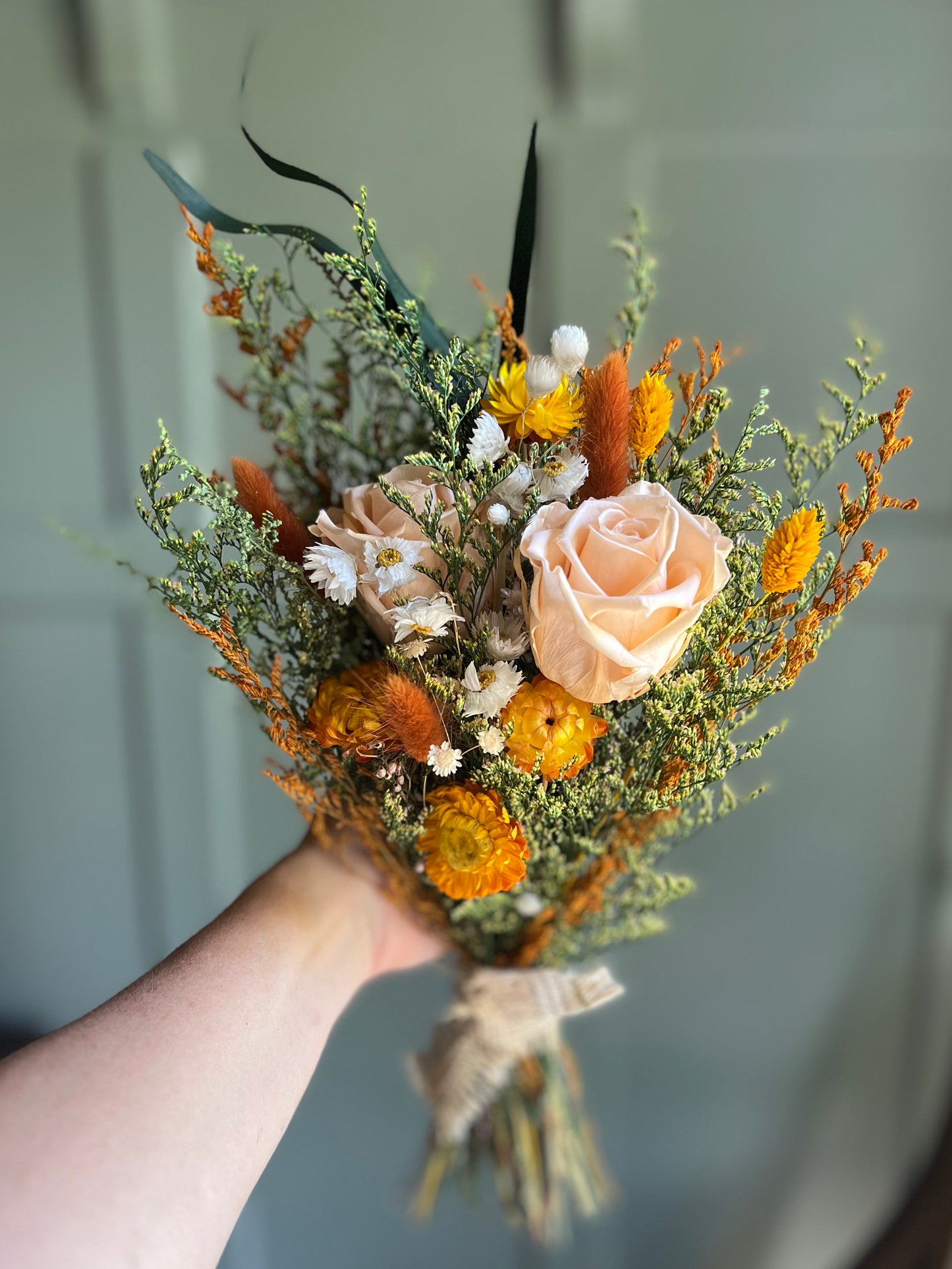 Fall Dried Flower Bouquet