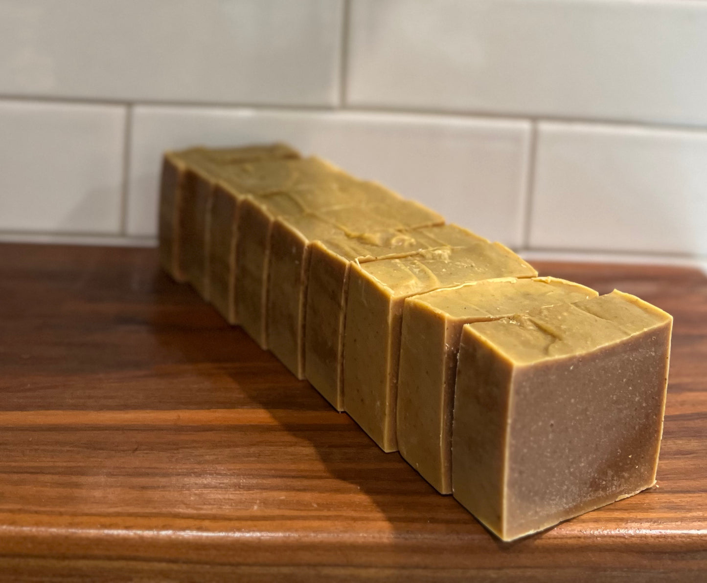 Natural Unscented Pumpkin Spice Oatmeal and Honey Soap, Nut Free, Coconut Free, Vegetarian