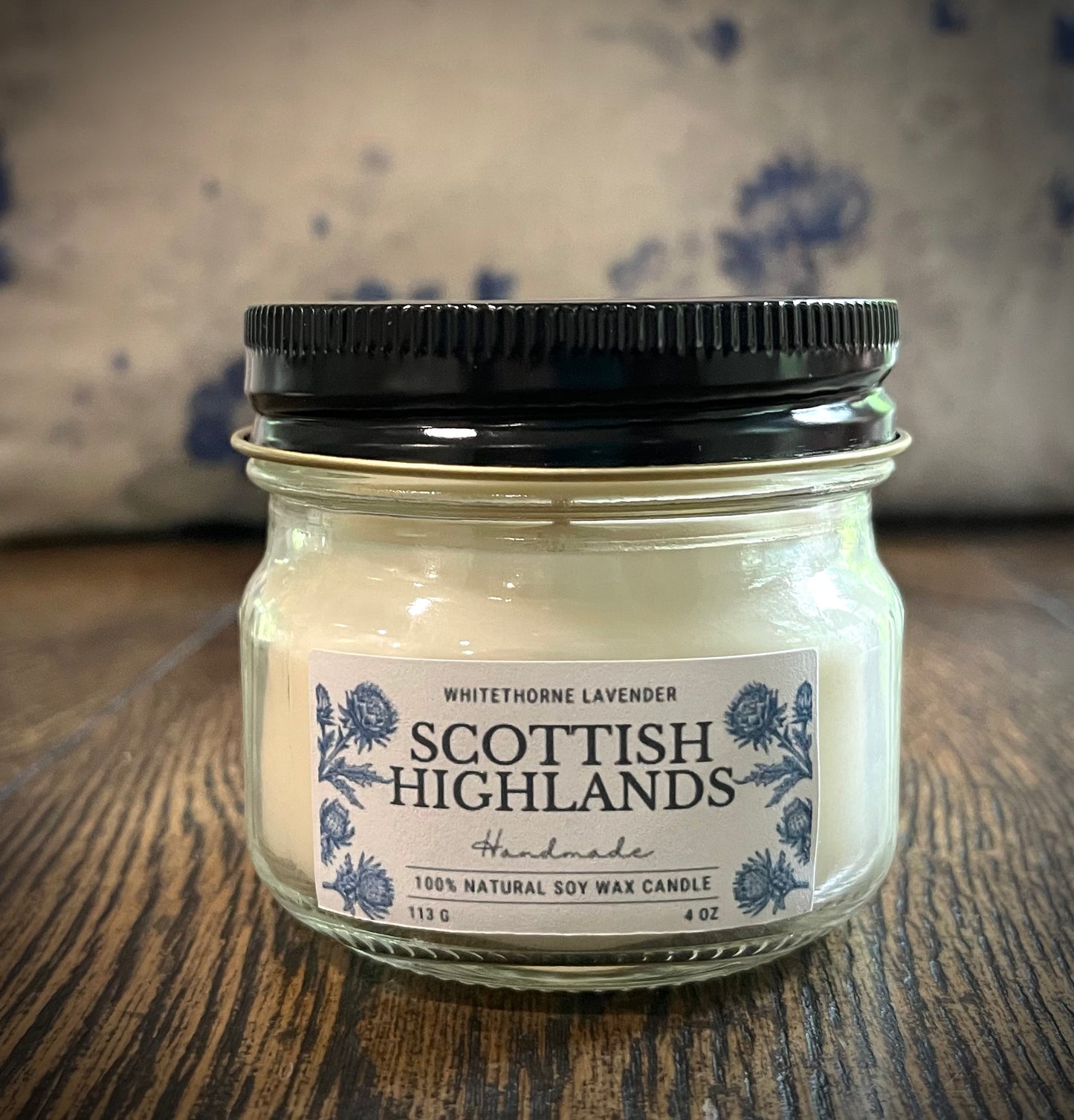 Mason Jar Soy Wax Candle