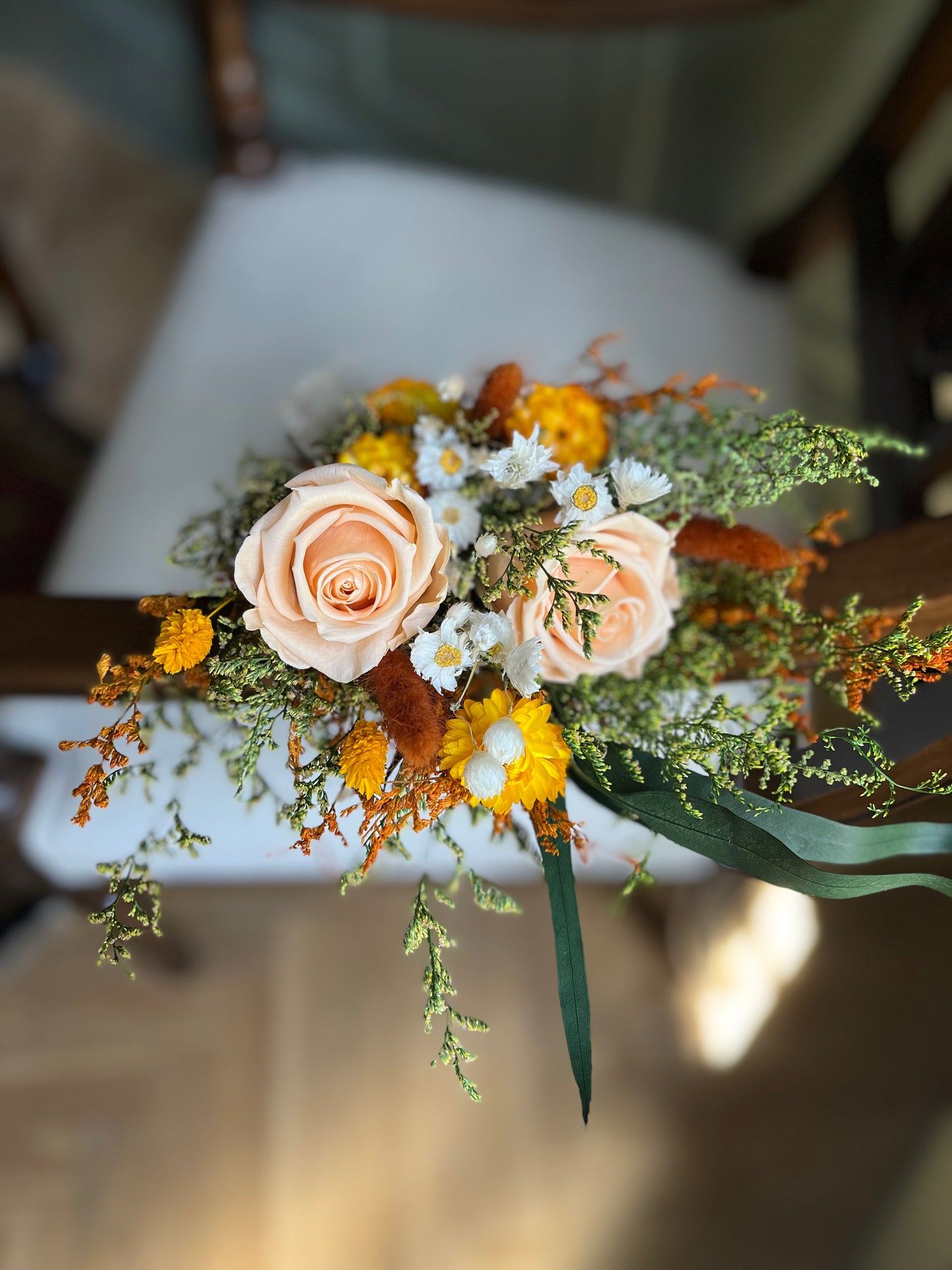 Fall Dried Flower Bouquet