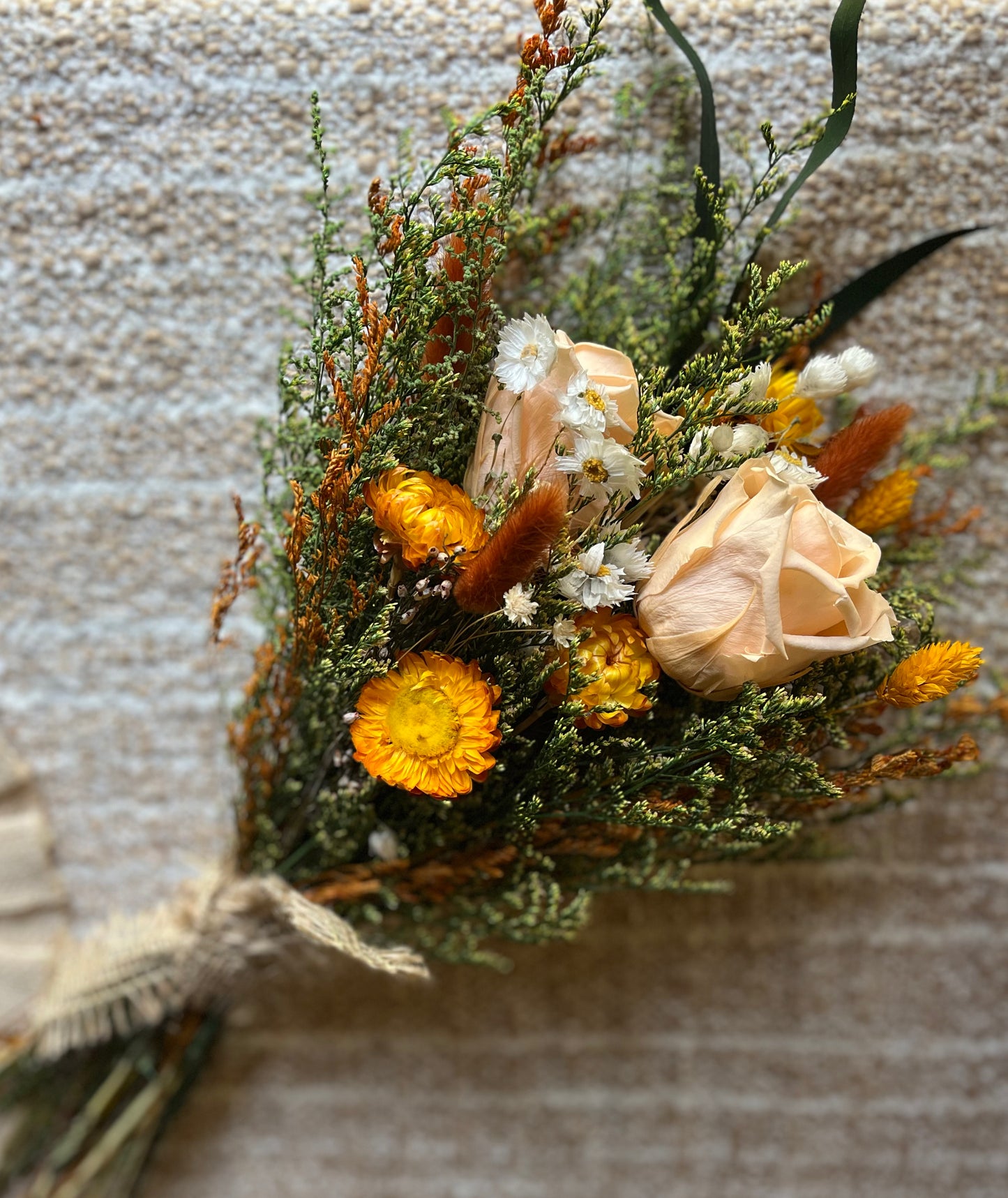 Fall Dried Flower Bouquet