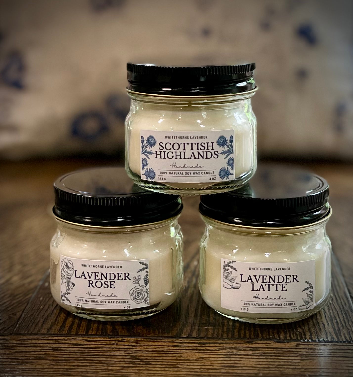 Mason Jar Soy Wax Candle