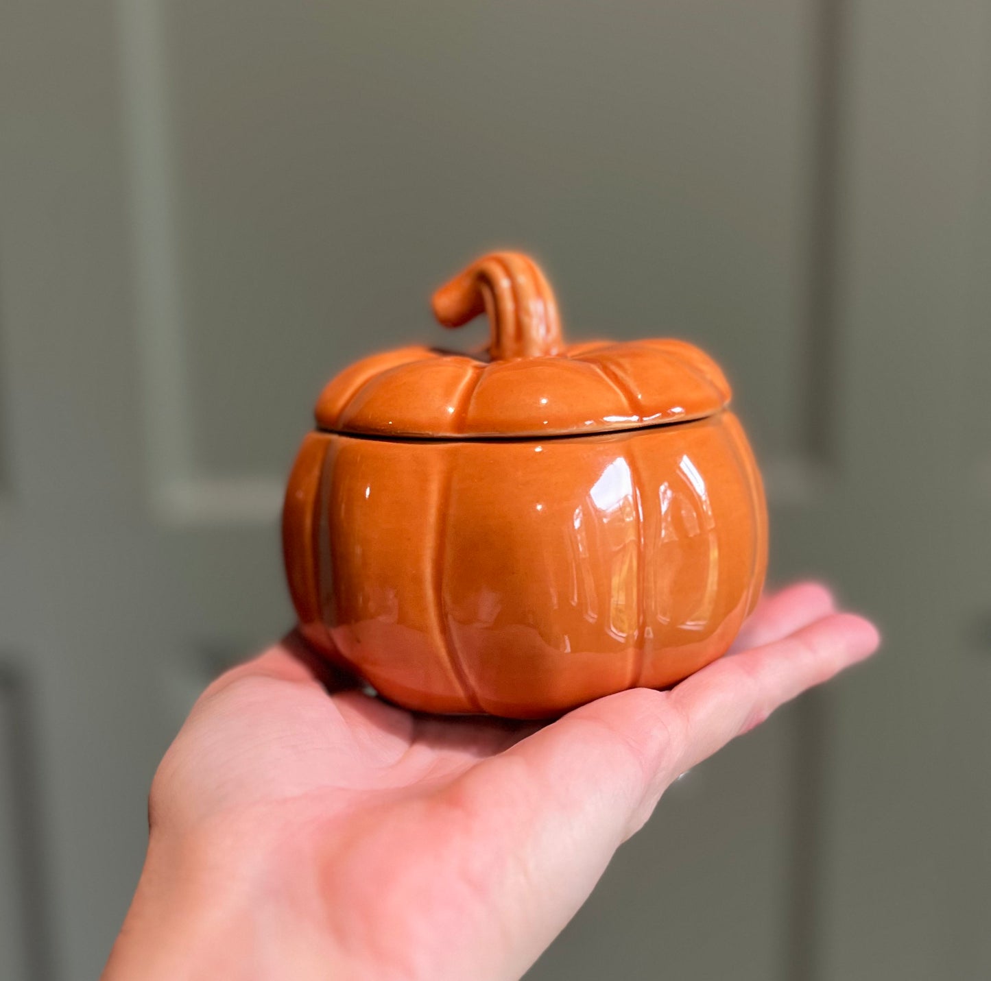 Fall Pumpkin Candle