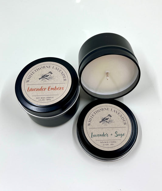 Scented Natural Soy Candle 4 oz Tin