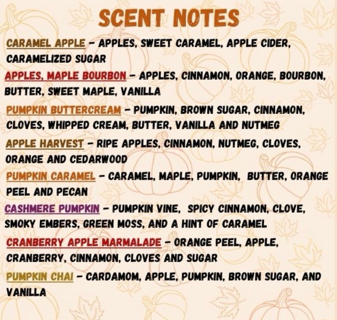 Fall Pumpkin Candle