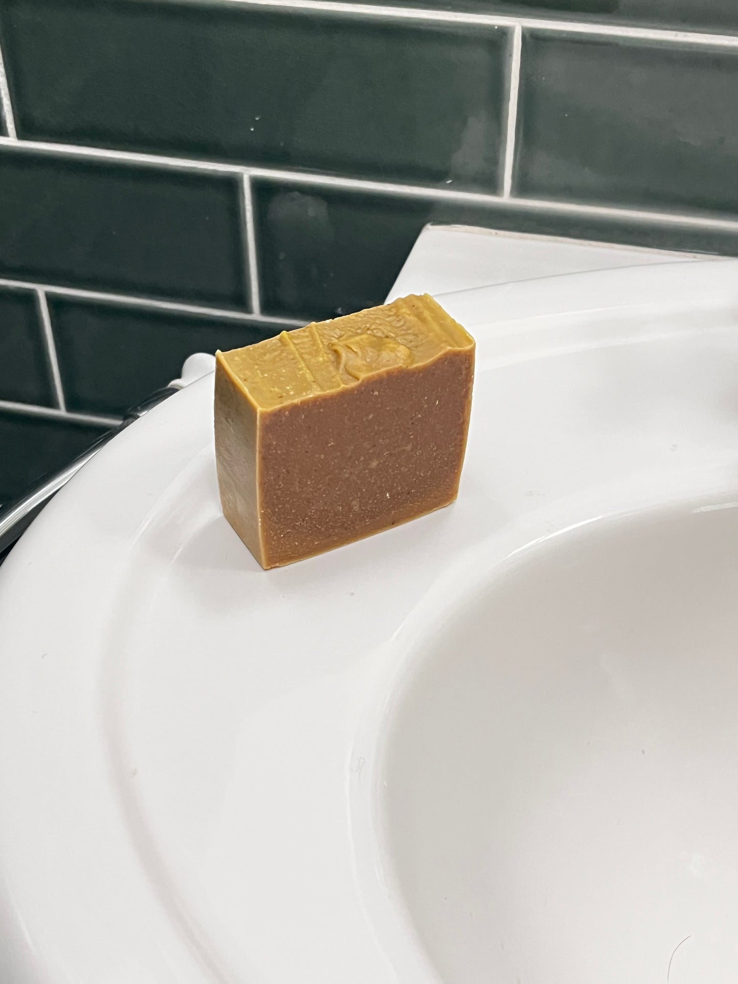 Natural Unscented Pumpkin Spice Oatmeal and Honey Soap, Nut Free, Coconut Free, Vegetarian