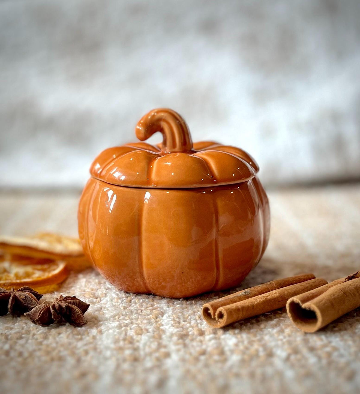 Fall Pumpkin Candle