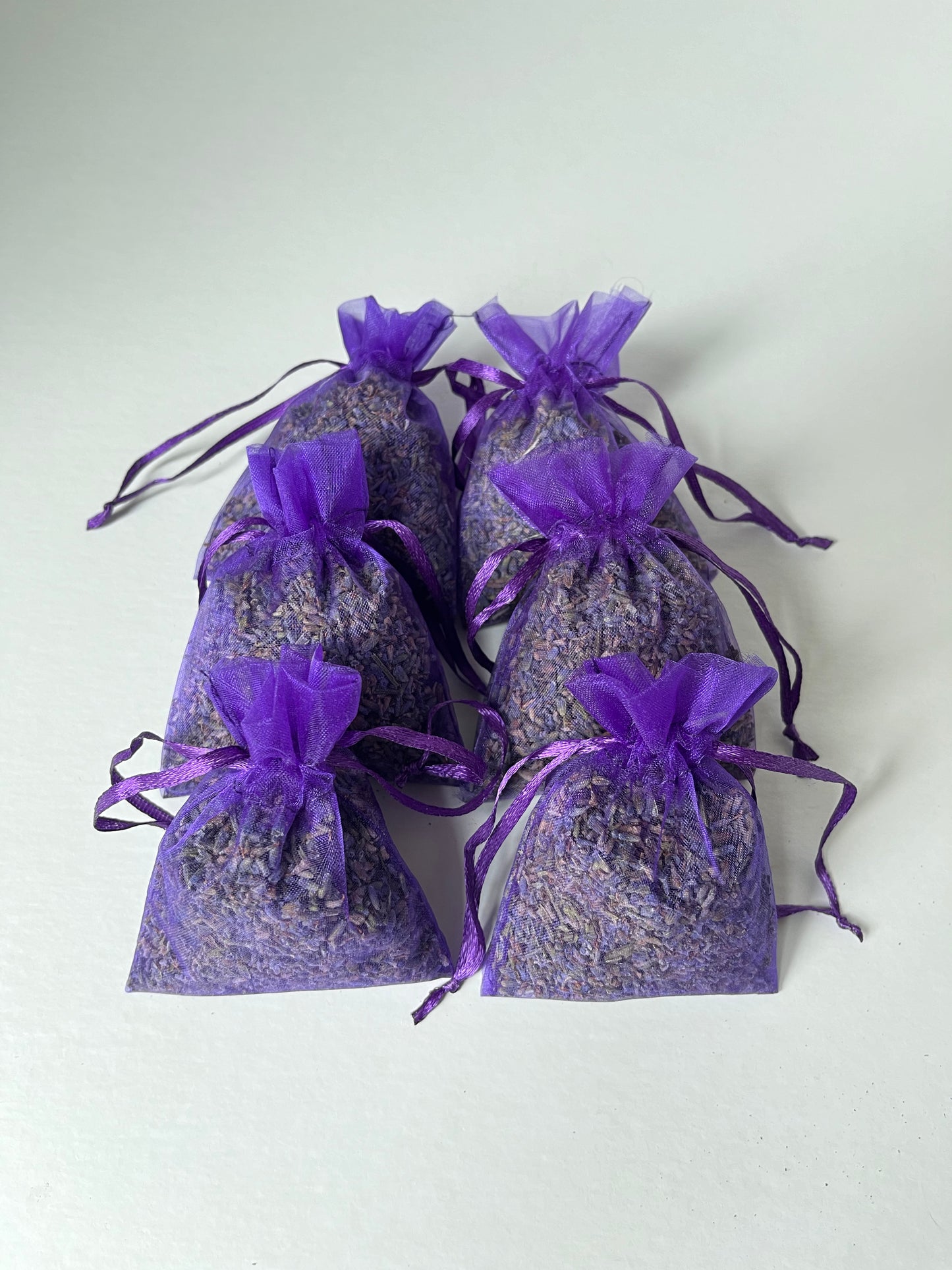 Organza Lavender Sachet - Set of 12