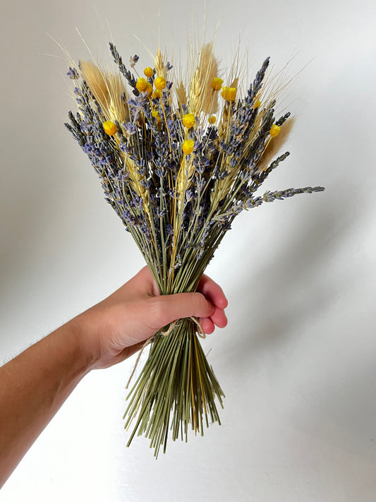 Lavender and Wheat Bouquet