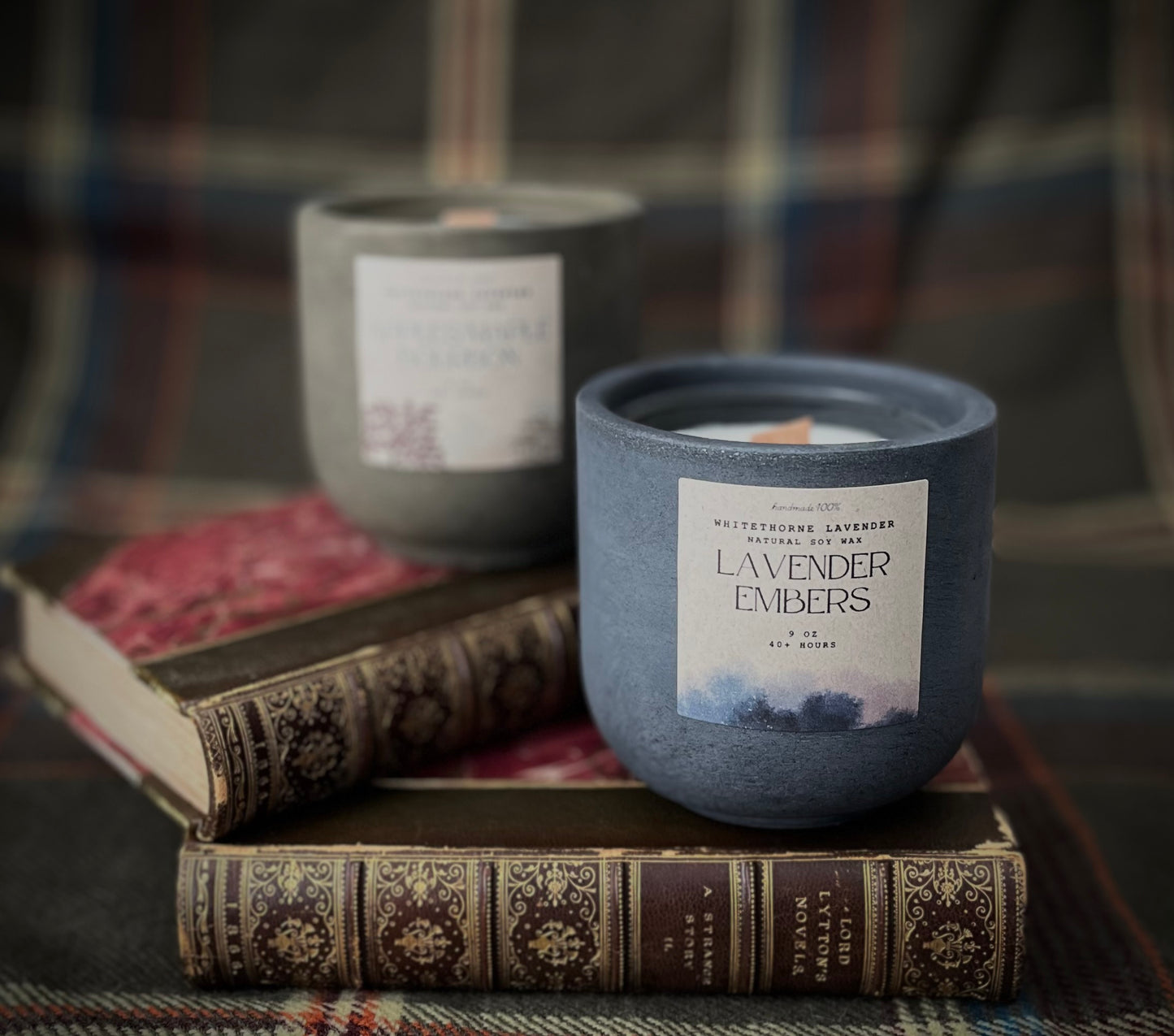 Lavender Embers Soy Wax Candle